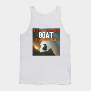 Goat Simulator It&#39;s Better to Be A Goat Than 100 Sheep Tank Top